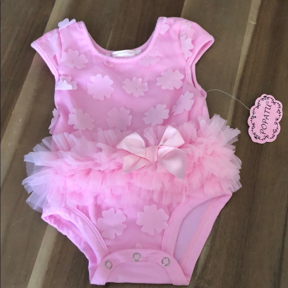 BNWT Popatu tutu onesie